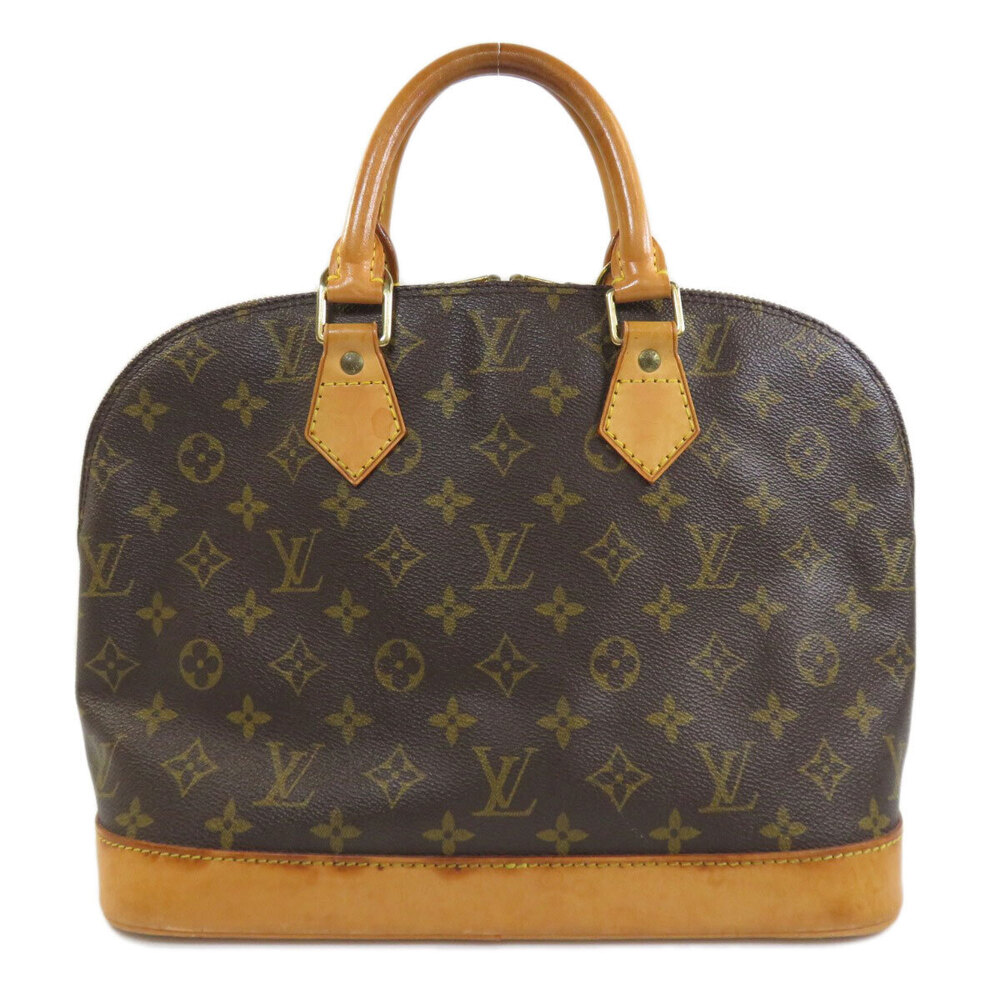 Louis Vuitton Monogram Canvas Alma Handbag Brown